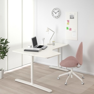 IKEA BEKANT Corner desk left 160x110cm White