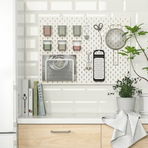 IKEA SKADIS Pegboard 76x56cm, White