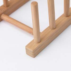 IKEA OSTBIT Plate Holder, Bamboo