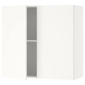 IKEA KNOXHULT Wall Cabinet with Doors 80x75CM White