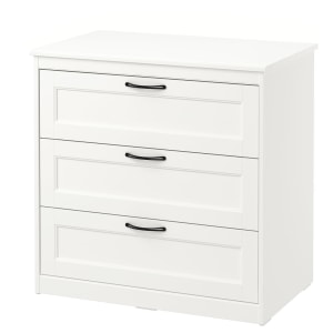 IKEA SONGESAND Chest of 3 drawers 82x81cm White