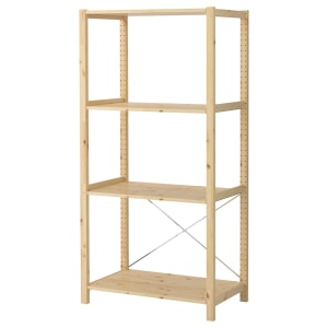 IKEA IVAR 1 Section/Shelves 89x50x179CM PINE