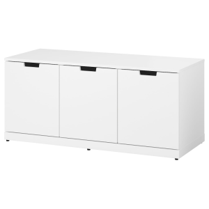 IKEA NORDLI Chest of 3 Drawers 120x54CM WHITE