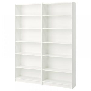 IKEA BILLY Bookcase 160x28x202cm, White