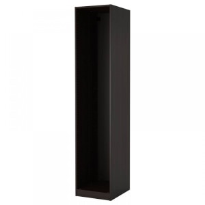 IKEA PAX Wardrobe frame 50x58x236CM Black-Brown