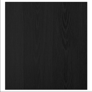 IKEA TIMMERVIKEN Door, black, 60x64 cm