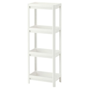 IKEA VESKEN Shelf Unit 23x100cm White