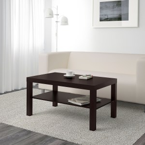 IKEA LACK Coffee table 90x55cm Black-brown