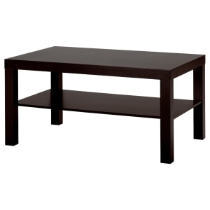 IKEA LACK Coffee table 90x55cm Black-brown