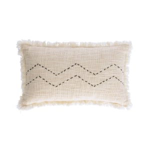 Kave Home SEILA cushion cover, 30 x 50 cm, Beige