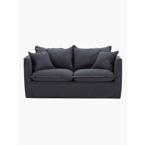 Lifely Lorne Sofa 2 Seater, Charcoal