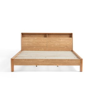 Linspire Aspire Queen Bed Frame with Storage Headboard