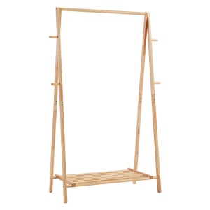 Linspire Juniper Solid Wood Foldable Clothes Rack, 104cm