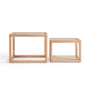 Linspire Flow Nesting Coffee Table, Set of 2