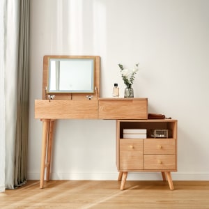 Linspire Ceri Extendable Mirror Dressing Table