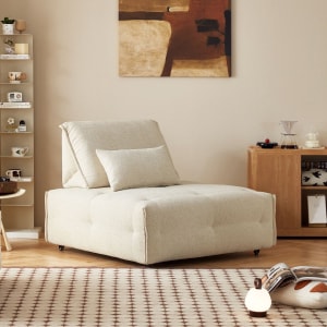 Linspire Mizu 1-Seater Modular Sofa, Large, Sand