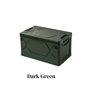 Merike Morph Folding Storage Box, 61x35.7x31.5CM, Dark Green