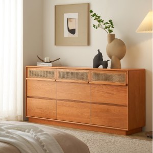 Solidwood Calamo Chest of 9 Drawers