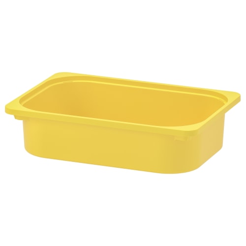 IKEA TROFAST Storage Box 42x30x10cm Yellow