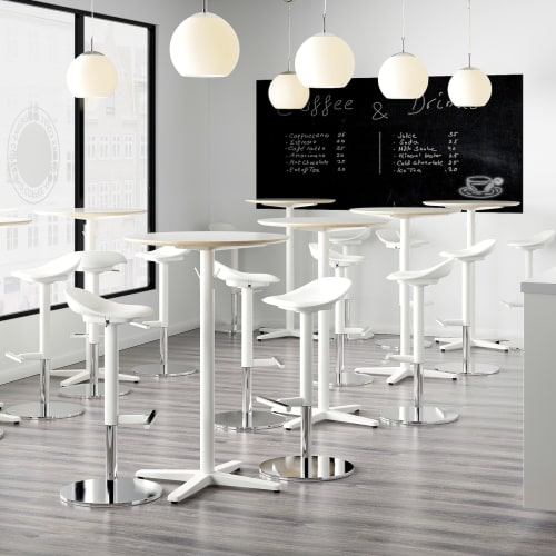 IKEA JANINGE Bar stool 76cm White