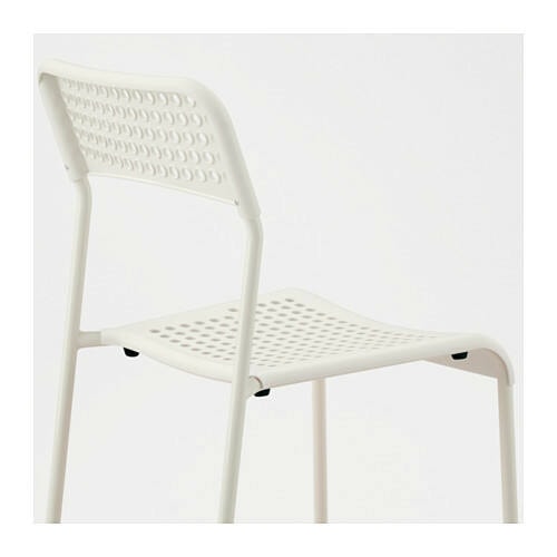 IKEA MELLTORP ADDE Table, 2 Chairs, White