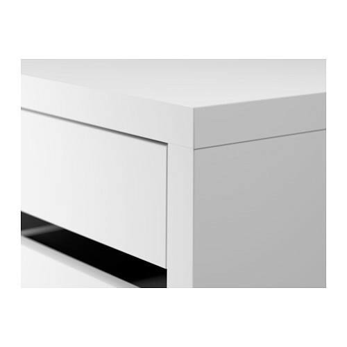 IKEA MICKE Desk and Drawer White