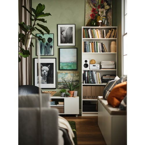 IKEA BILLY Bookcase 80x28x202cm, White