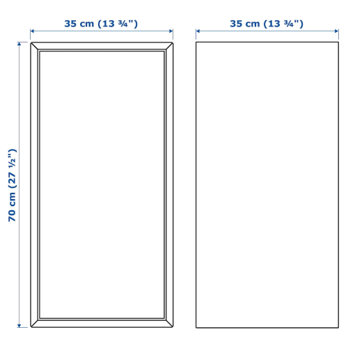 IKEA EKET Cabinet w Door and 1 Shelf 35x35x70CM White