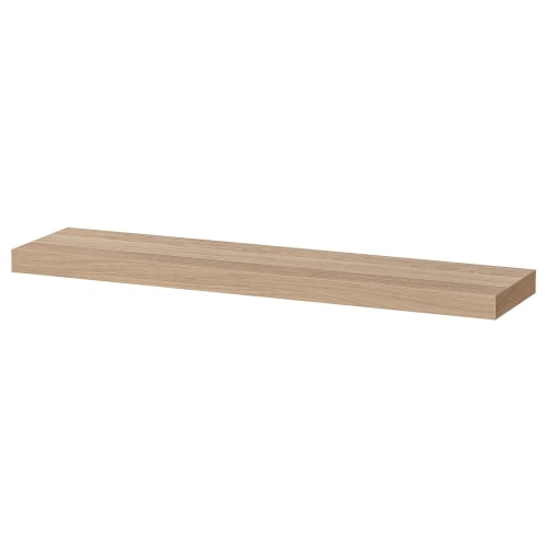 IKEA LACK Wall Shelf 110x26CM White Stained Oak Effect