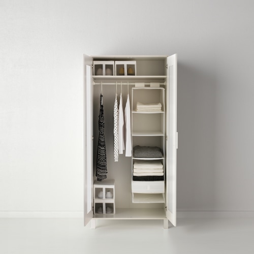 IKEA SKUBB Storage with 6 compartments, 35x45x125cm White