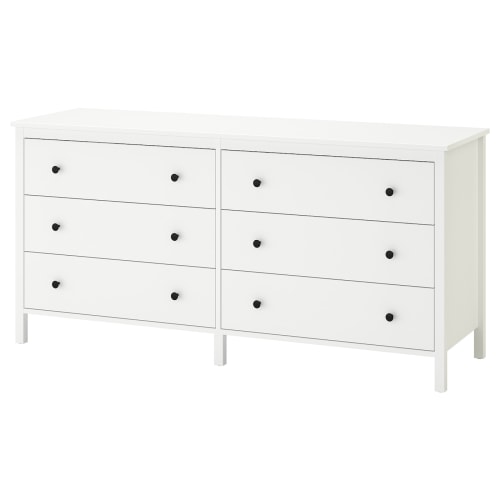 IKEA KOPPANG Chest of 6 Drawers 172x83cm, White