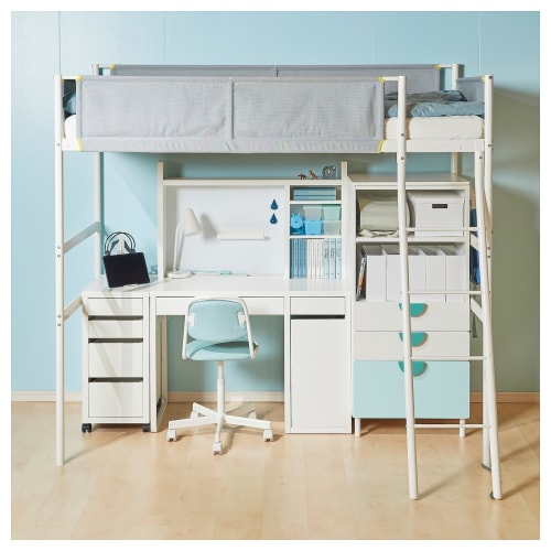 IKEA MICKE Add on unit 105x65cm White