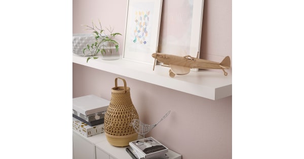 LACK white, Wall shelf, 110x26 cm - IKEA