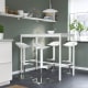 IKEA JANINGE Bar stool 76cm White