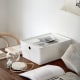IKEA KUGGIS Box with lid 26x35x15cm White