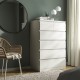 IKEA MALM Chest of 6 Drawers 80x123cm, White