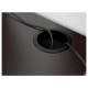 IKEA MICKE Desk 142x50cm, Black-brown