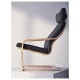 IKEA POANG Armchair, Birch veneer, Glose Robust dark brown