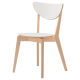 IKEA NORDMYRA Chair, White, Birch