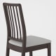 IKEA EKEDALEN Chair, Dark Brown, Orrsta Light Grey