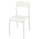 IKEA ADDE Chair 39x47x77cm, White