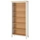 IKEA HEMNES Bookcase 90x198cm, White Stain, Light Brown