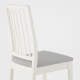 IKEA EKEDALEN Chair 45x39x95cm, White, Light Grey