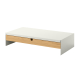 IKEA ELLOVEN Monitor stand with drawer, White