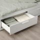 IKEA BRIMNES Day-bed Frame with 2 Drawers 80x200cm, White