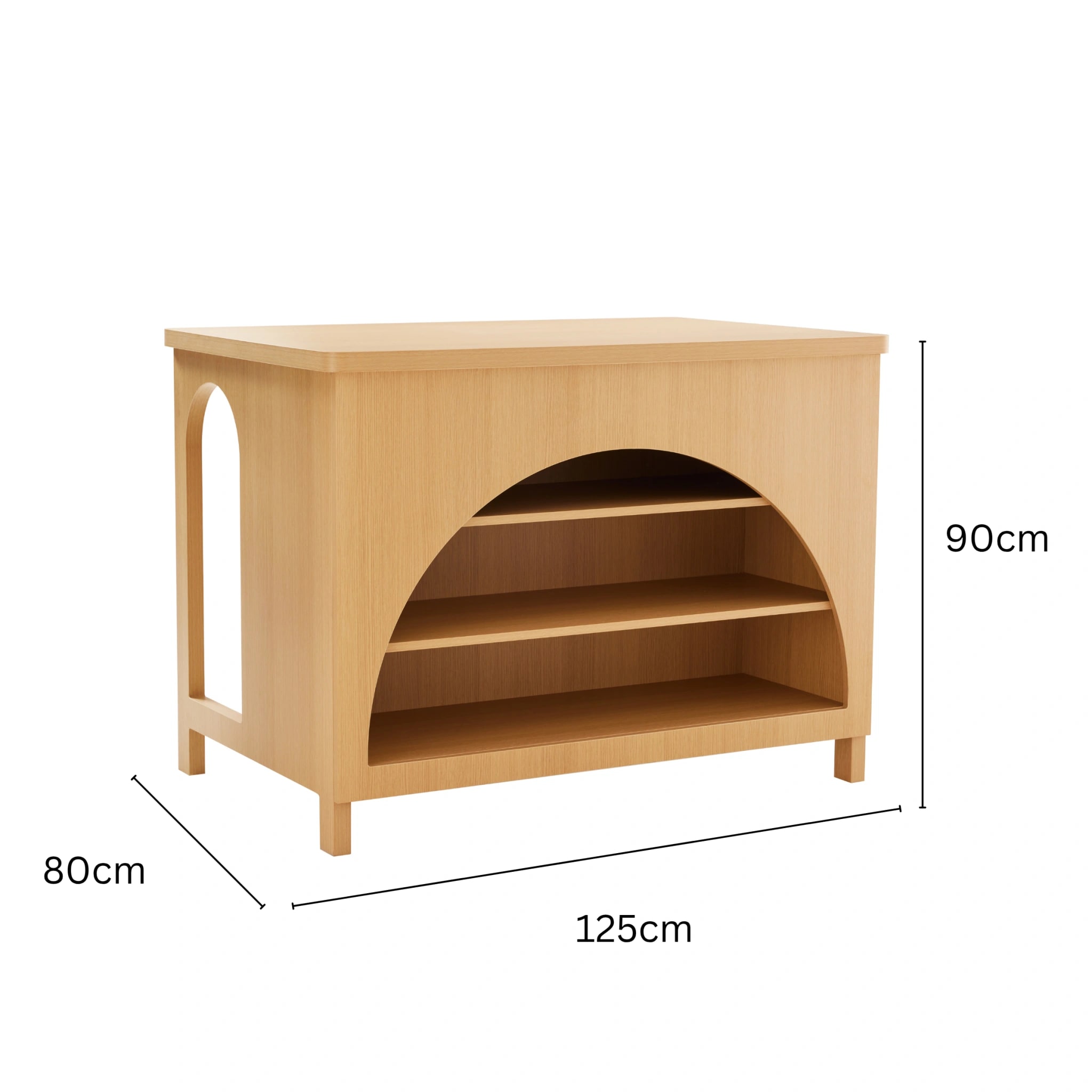 Loft Japandi Kitchen Island