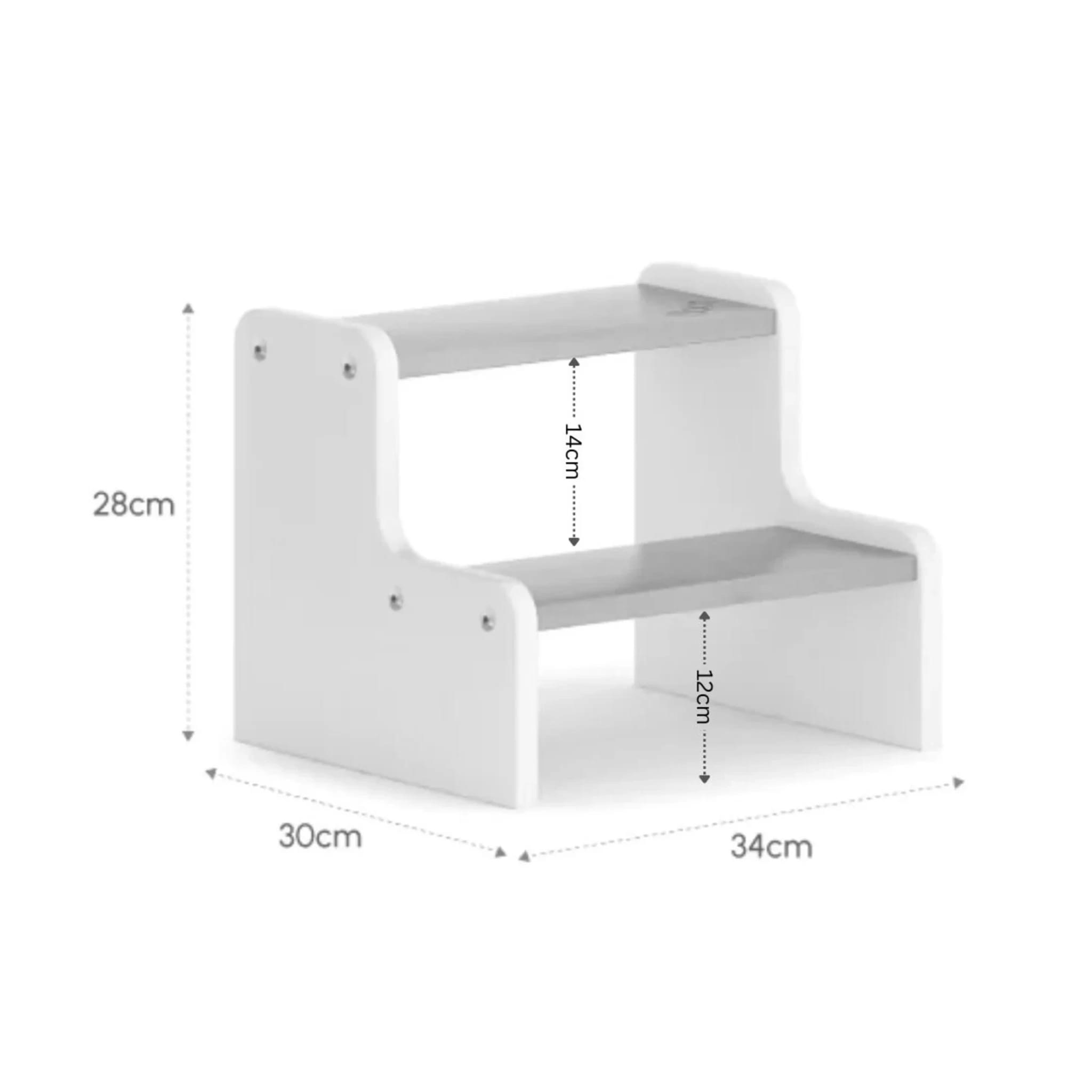 Boori Tidy Kids Foot Step Stool, Blueberry