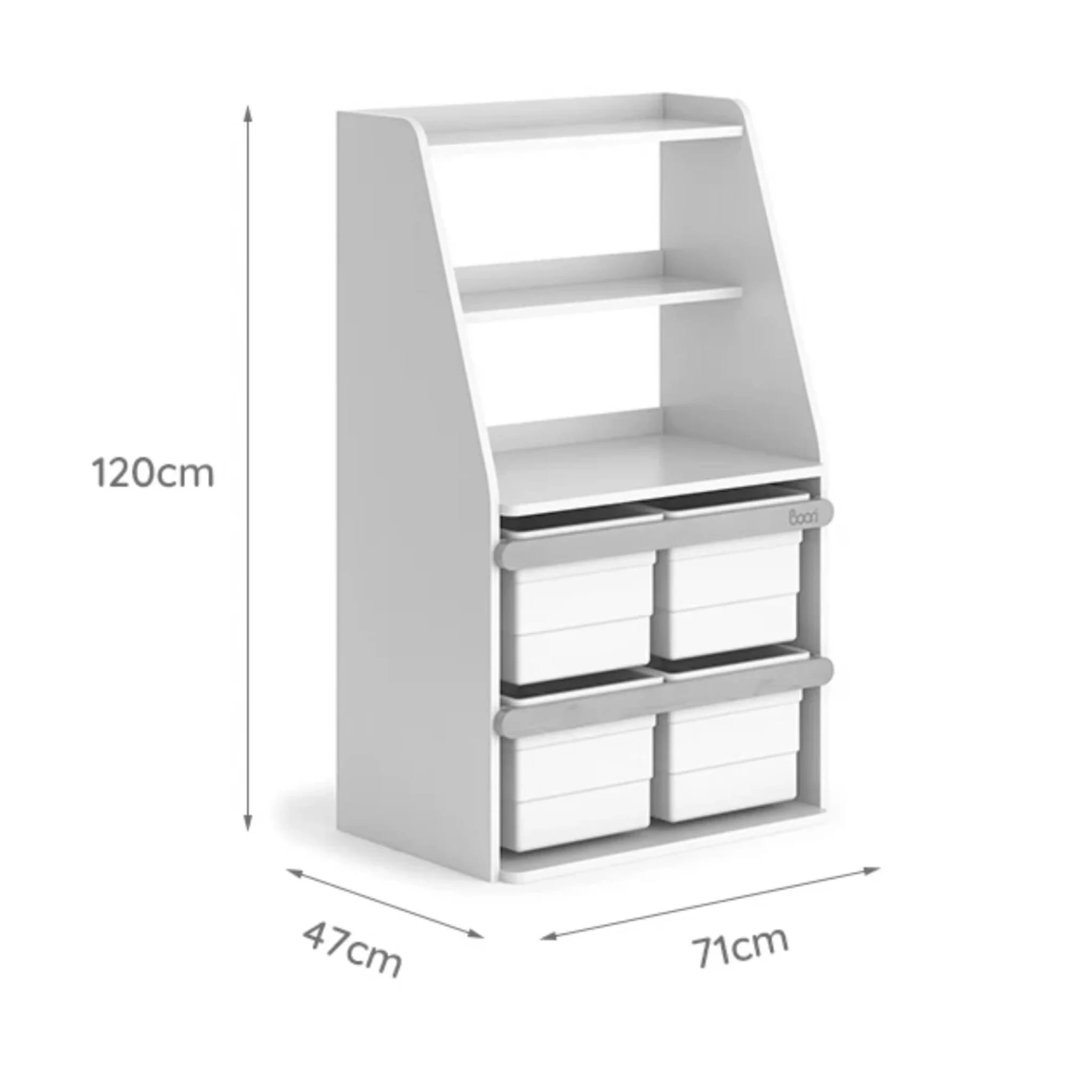 Boori Tidy Kids Toy Cabinet Shelf, Cherry