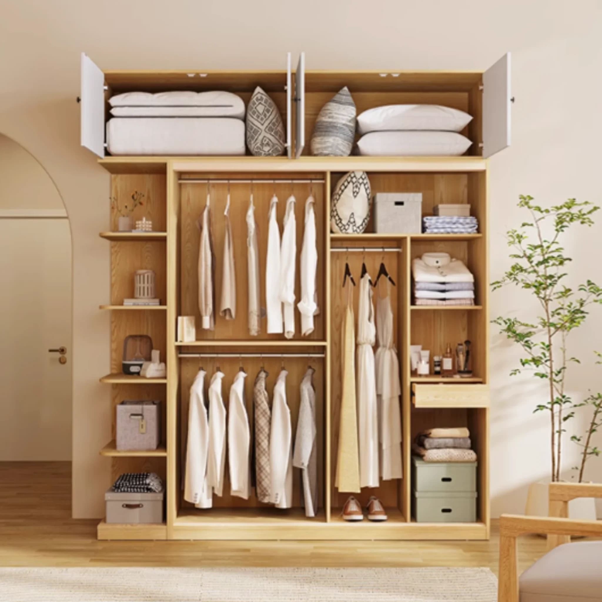 Linspire Grace Sliding Door Wardrobe, W180cm