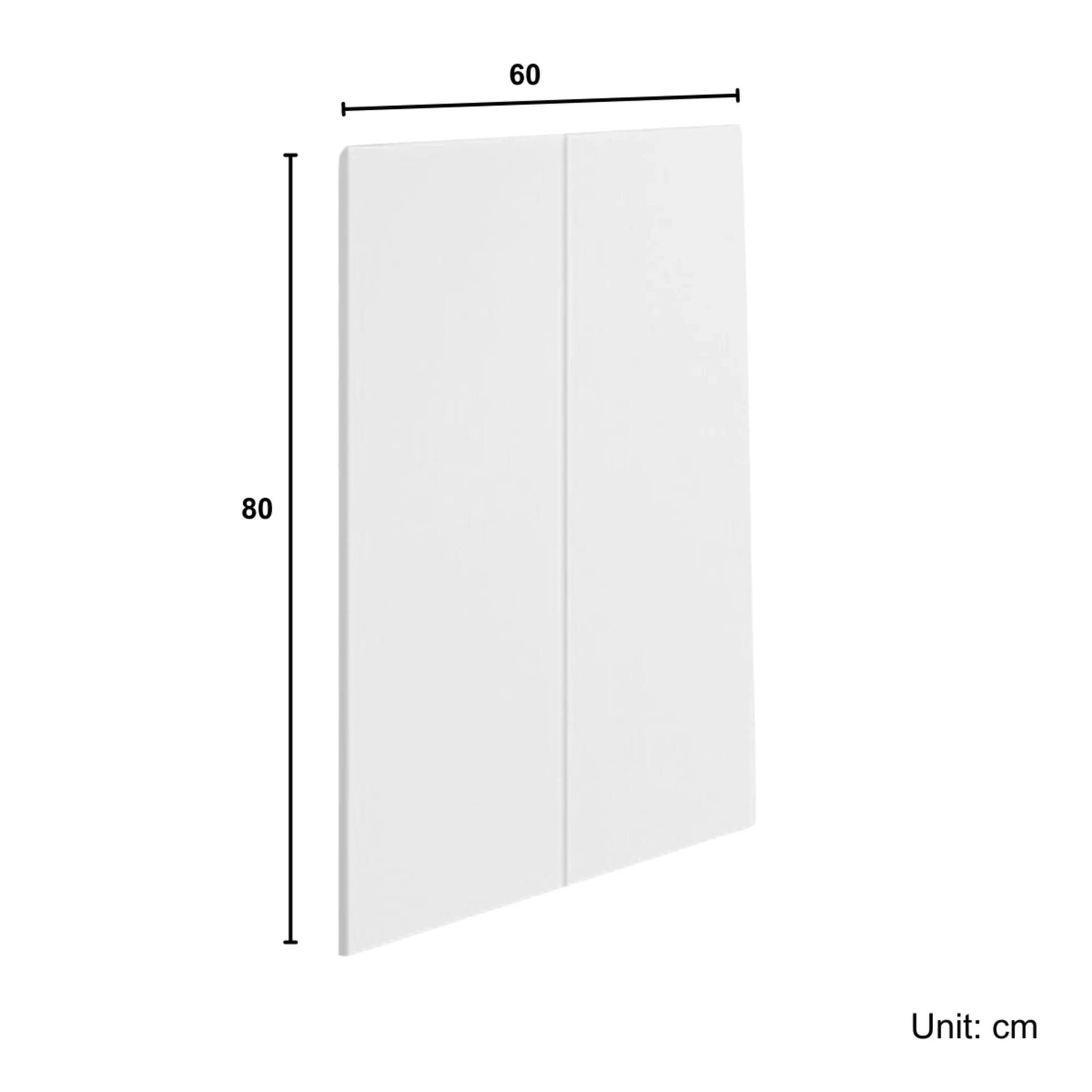 Loft Kiri Bookcase Door, W60cm, White
